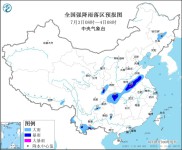 河南山东苏皖北部将有较强降雨