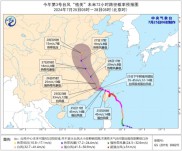 中央气象台继续发布台风红色预警
