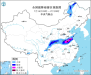 黄淮地区及四川盆地等地有强降雨 江南华南等地有持续性高温天气
