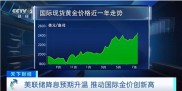国际金价创新高！会继续涨吗？业内人士分析→
