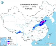 黄淮东北地区等地将有较强降雨